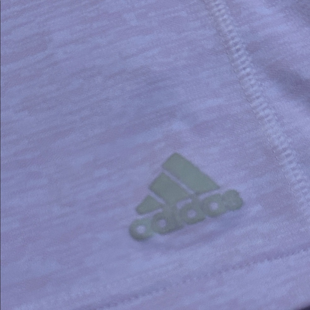 adidas SN S-S W running sport tee shirt top lilac purple - Picture 3 of 8